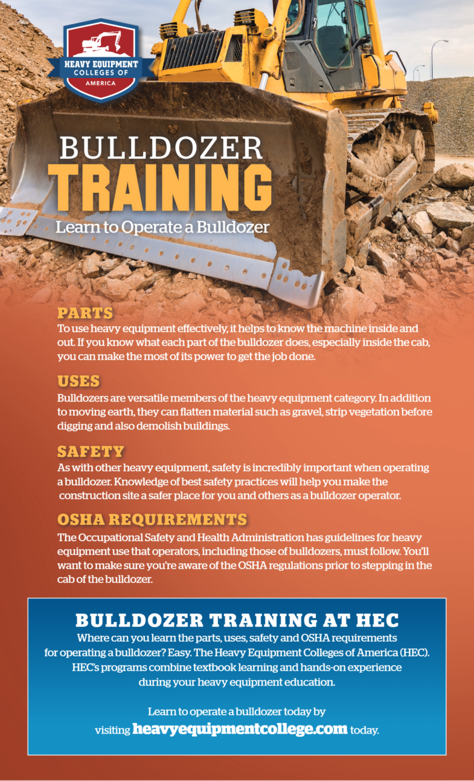 Bulldozer Training How to Operate a Bulldozer HEC Bulldozer Training How to Operate a Bulldozer HEC