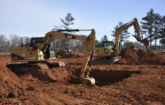 excavator heavy machine