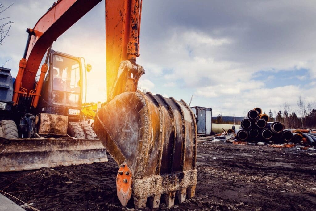 how to operate backhoe