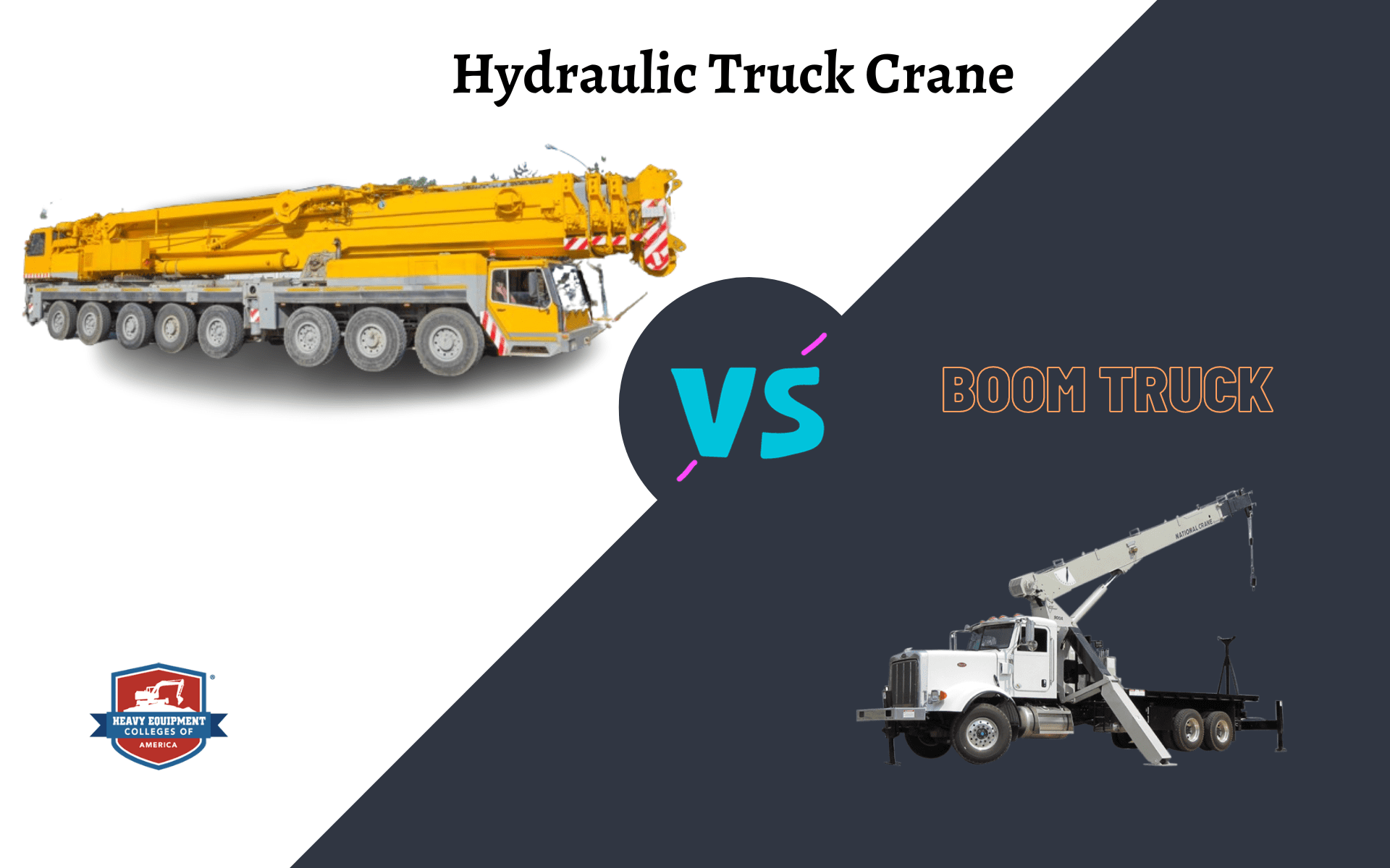 Hydraulic Truck Crane vs Boom Truck