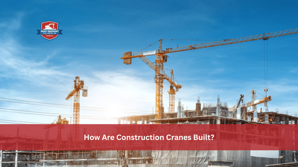 How Are Construction Cranes Built