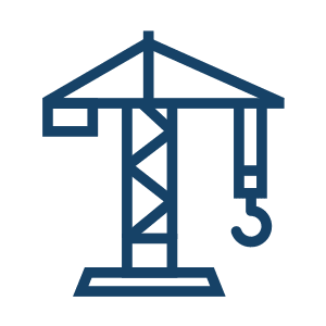 Prepare for Your HVAC/R Career at HEC 2 tower crane icon