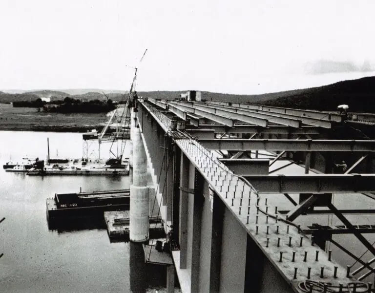 Archive photo of National Interstate Highway Construction in the U.S.